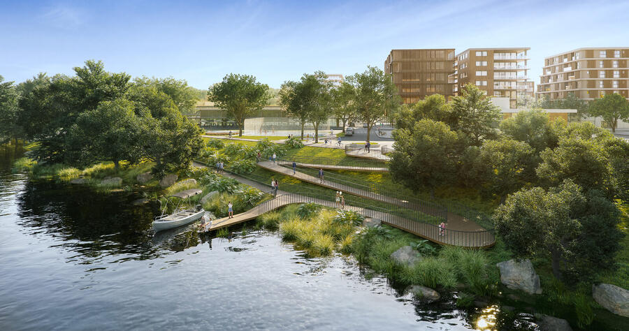 Marina privativa Rio Parque Tijucas SC – bairro planejado com acesso náutico