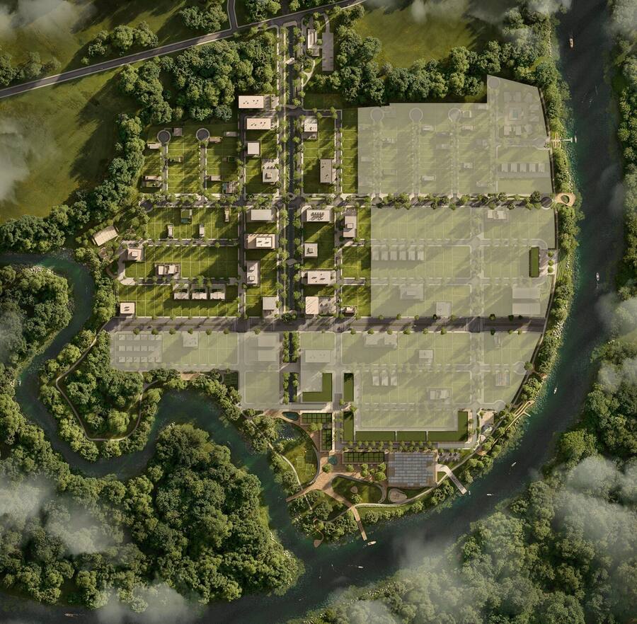 Masterplan Rio Parque Tijucas SC – planta do bairro planejado